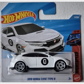 Hot Wheels - 2018 Honda Civic Type R (White)