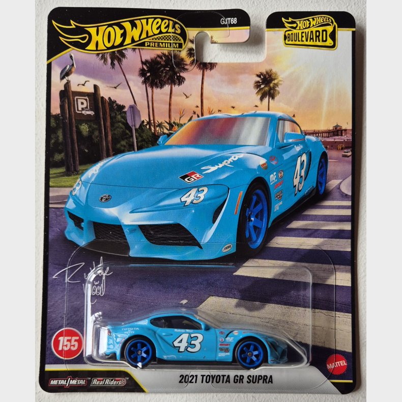 Hot Wheels Premium - 2021 Toyota GR Supra