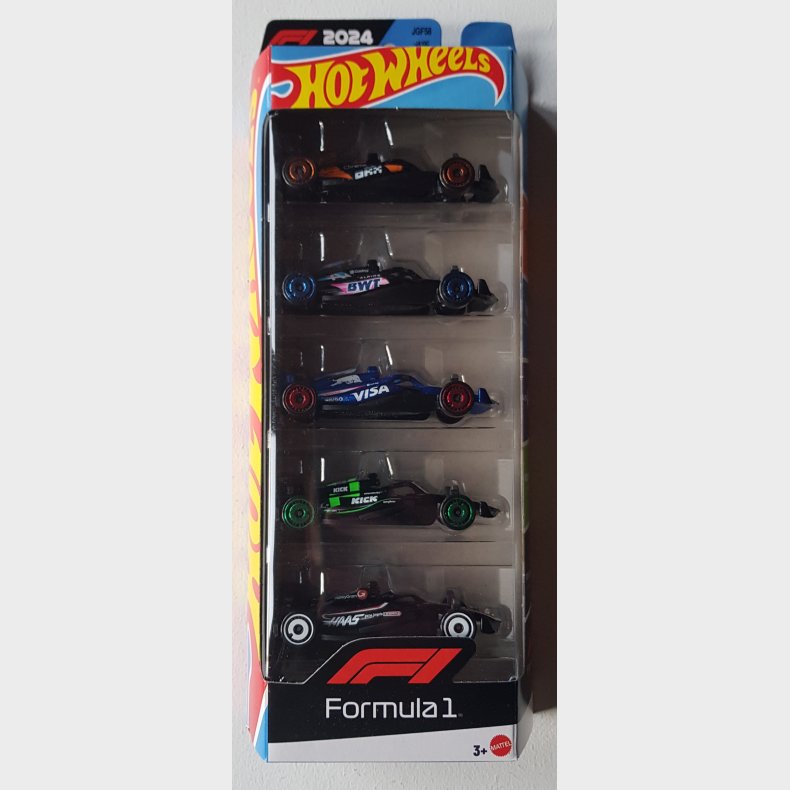 Hot Wheels - 5-pack, 2024 Formula 1