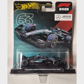 Hot Wheels Premium - 2025 Mercedes-AMG Petronas F1 Team - #63 G. Russell