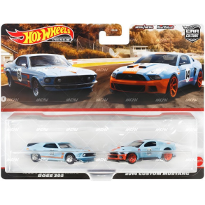 HW Premium - 2-pack, 1969 Ford Mustang and 2021 Mustang