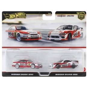 HW Premium - 2-pack, Nissan 240SX (S14) & Nissan Silvia (S15)