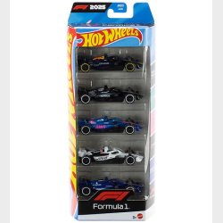 Hot Wheels - 5-pack, 2025 Formula 1