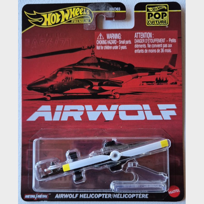 Hot Wheels - Airwolf Helicopter Airwolf