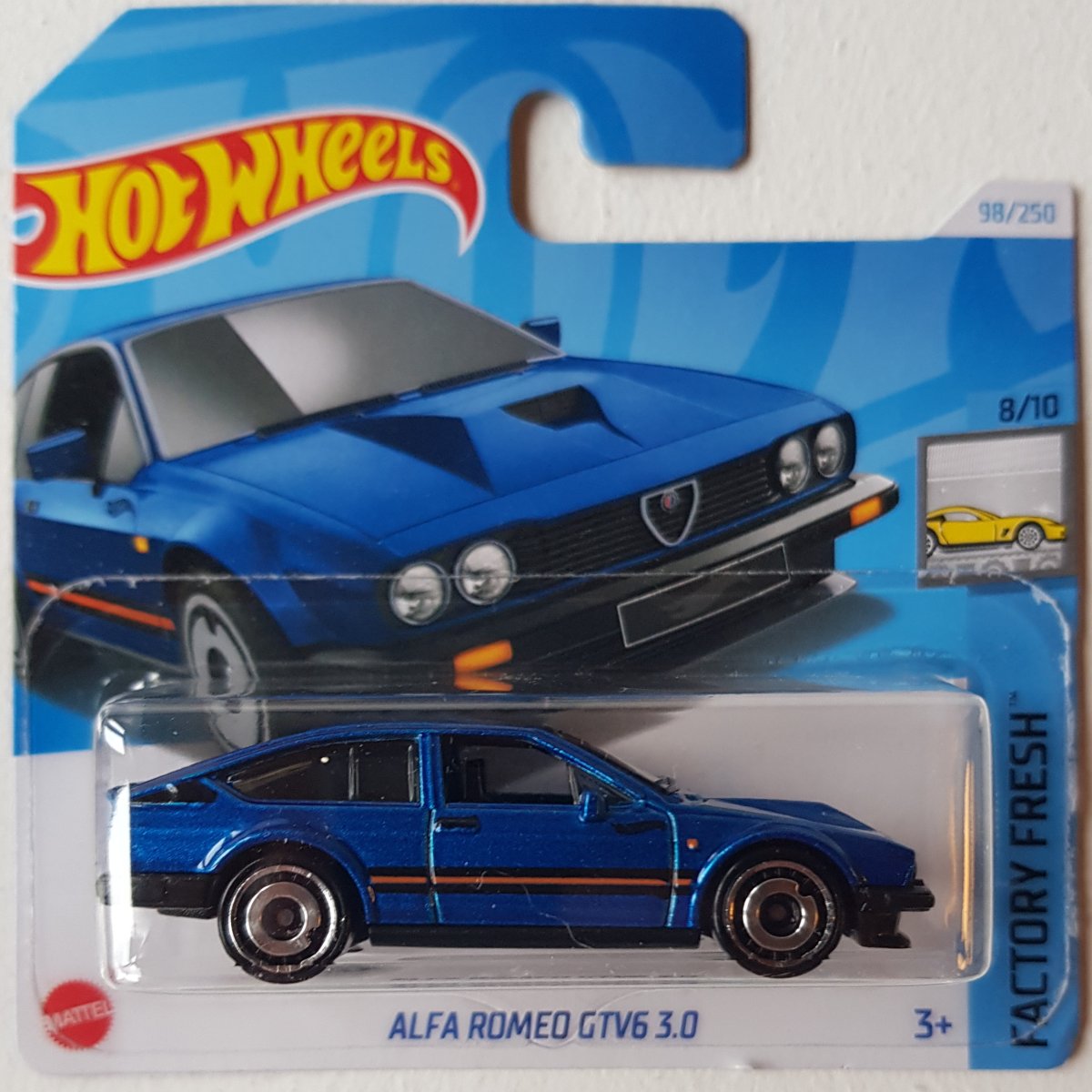 ミニカー Hot Wheels ALFA ROMEO GTV6 3.0 Amazon.com: Hot Wheels - Alfa Romeo GTV6 3.0 - Factory Fresh