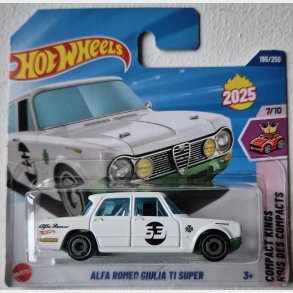Hot Wheels - Alfa Romeo Giulia TI Super (White)