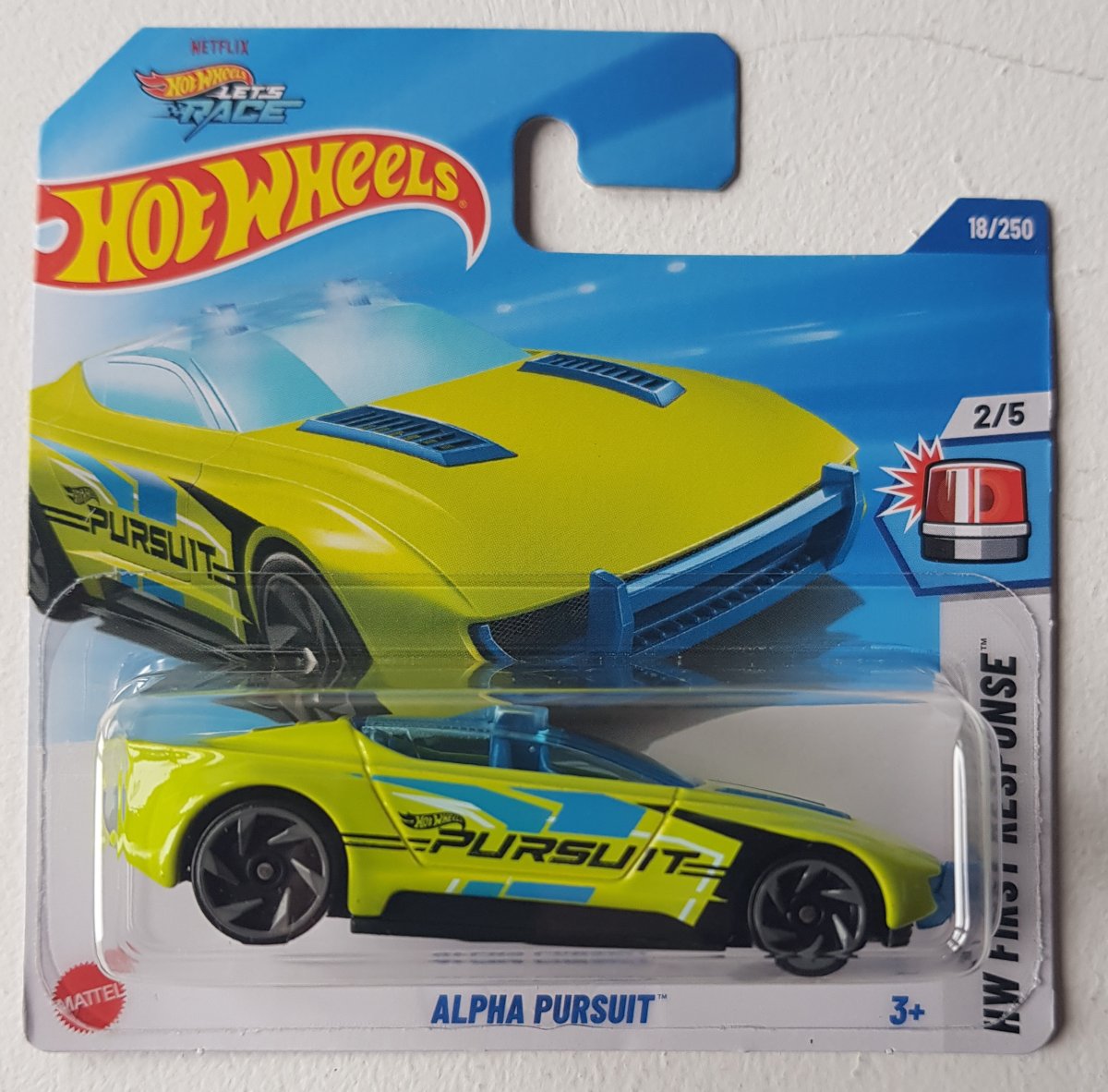 Hot WHEELS フイギュアエイトアルファ Hot Wheels - Alpha Pursuit