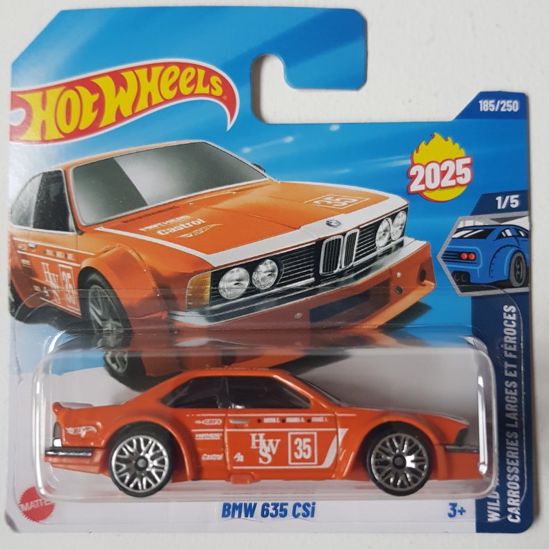 Hot Wheels - BMW 635 CSi (Orange)