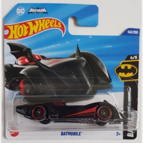 Hot Wheels - Batmobile (Black with red)