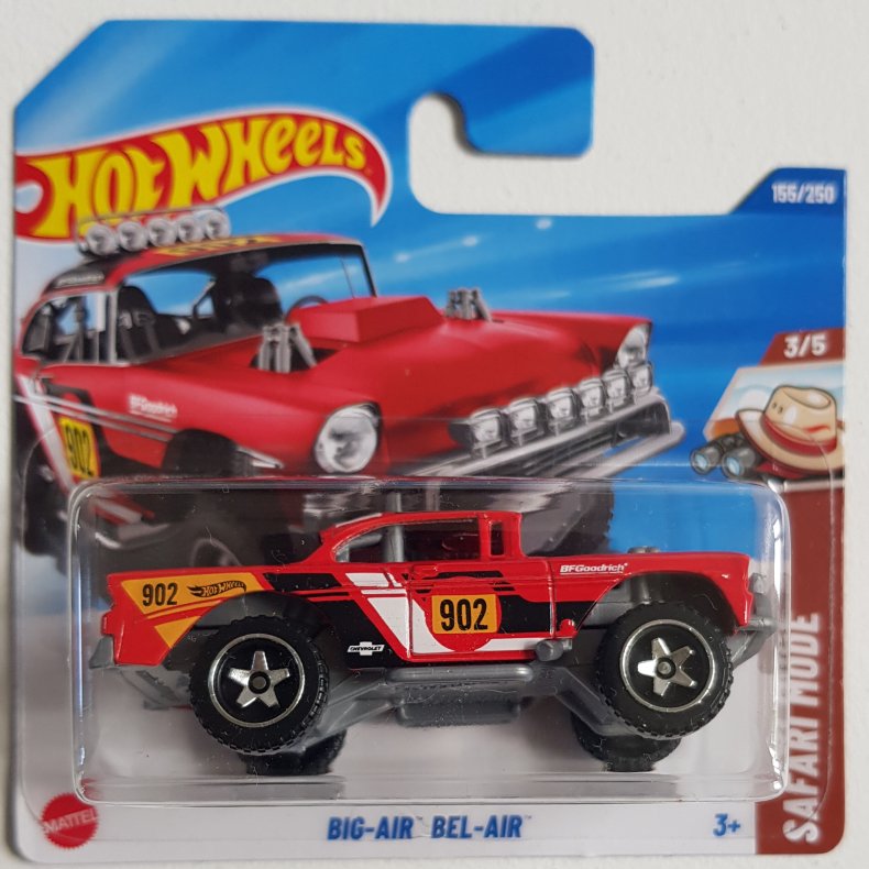 Hot Wheels - Big-Air Bel-Air (Red)