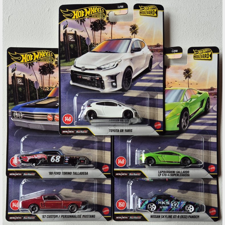 Hot Wheels Premium - Boulevard Mix 2 (2026)
