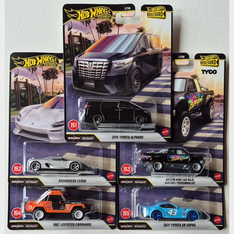 Hot Wheels Premium - Boulevard Mix 3 (2026)