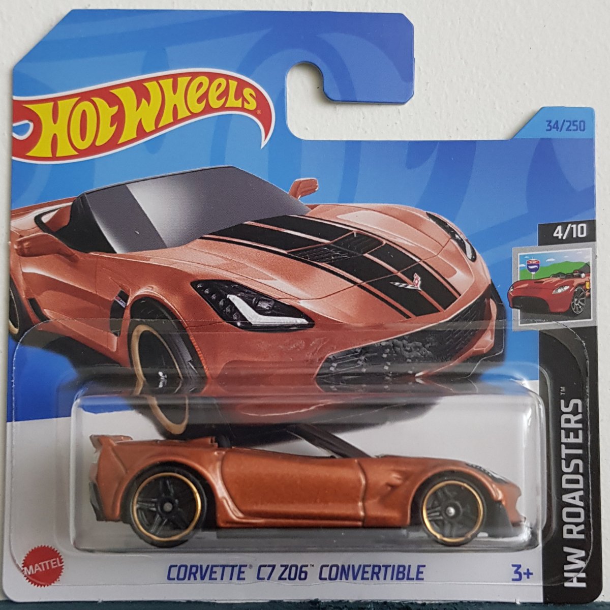 Hot Wheels Corvette C7 Z06 Convertible