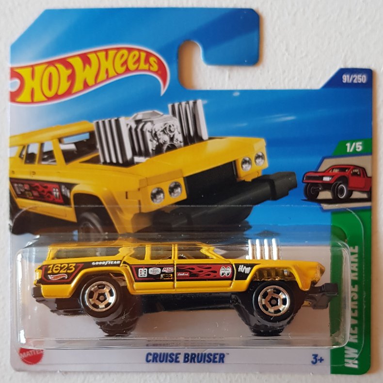 Hot Wheels - Cruise Bruiser (Yellow)