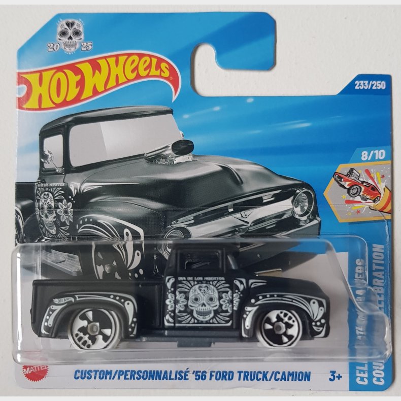 Hot Wheels - 1958 Custom Ford Truck (Black)