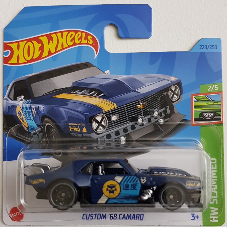 68 camaro hot sale hot wheels