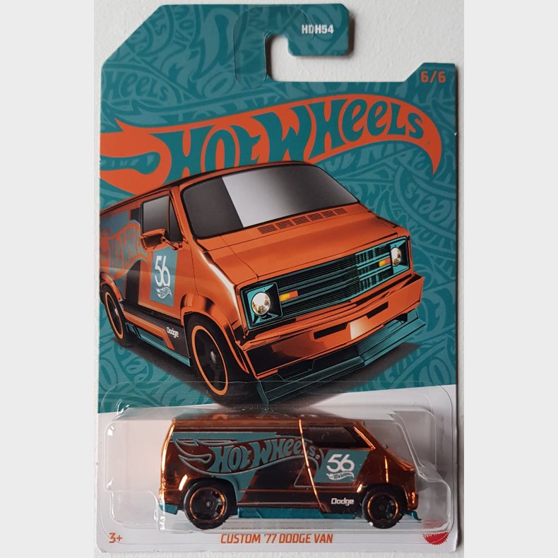 Hot Wheels - Custom 1977 Dodge Van