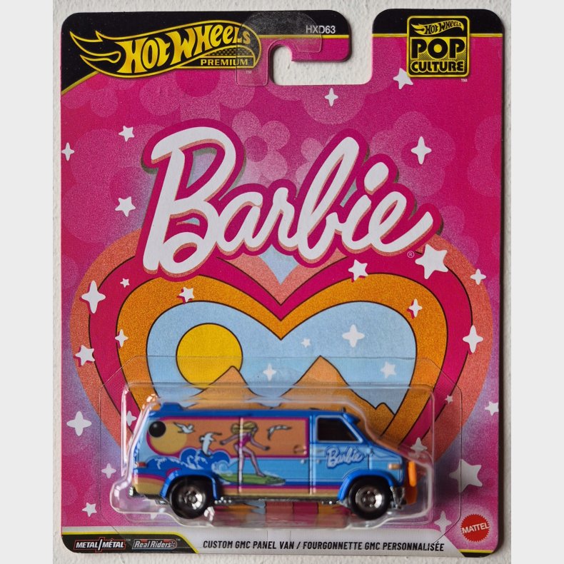 Hot Wheels Premium - Custom GMC Panel Van - Barbie