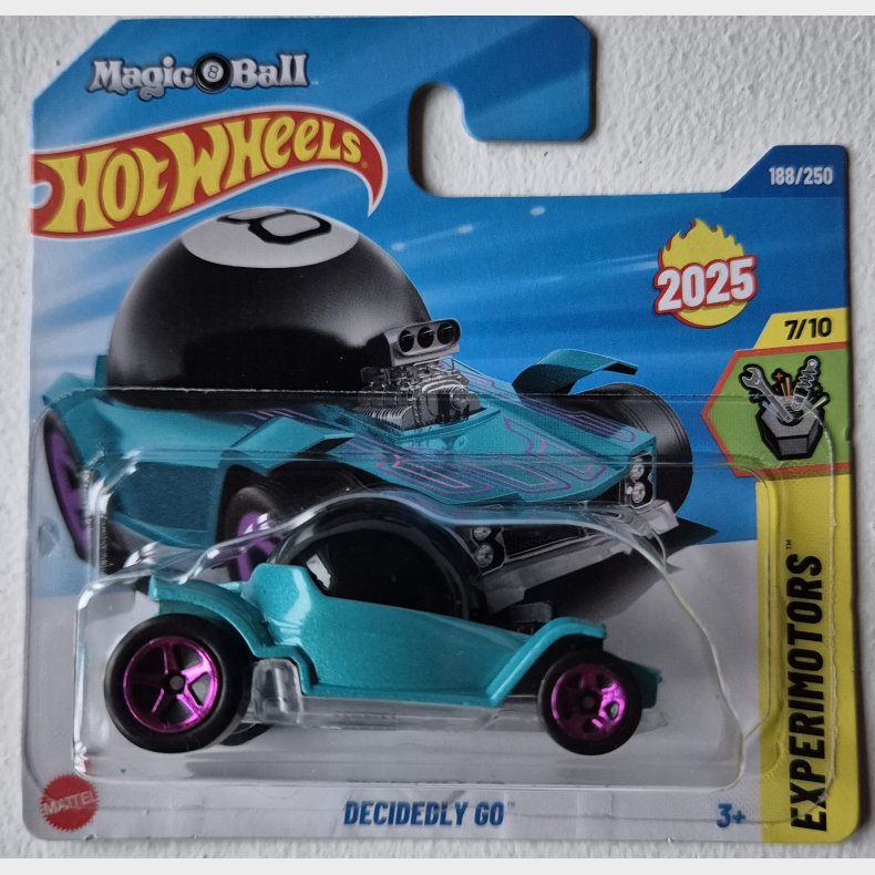 Hot Wheels - Decidedly Go (Turquoise)
