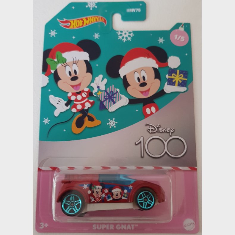 Hot Wheels - Disney 100th, Holiday Edition - Super Gnat