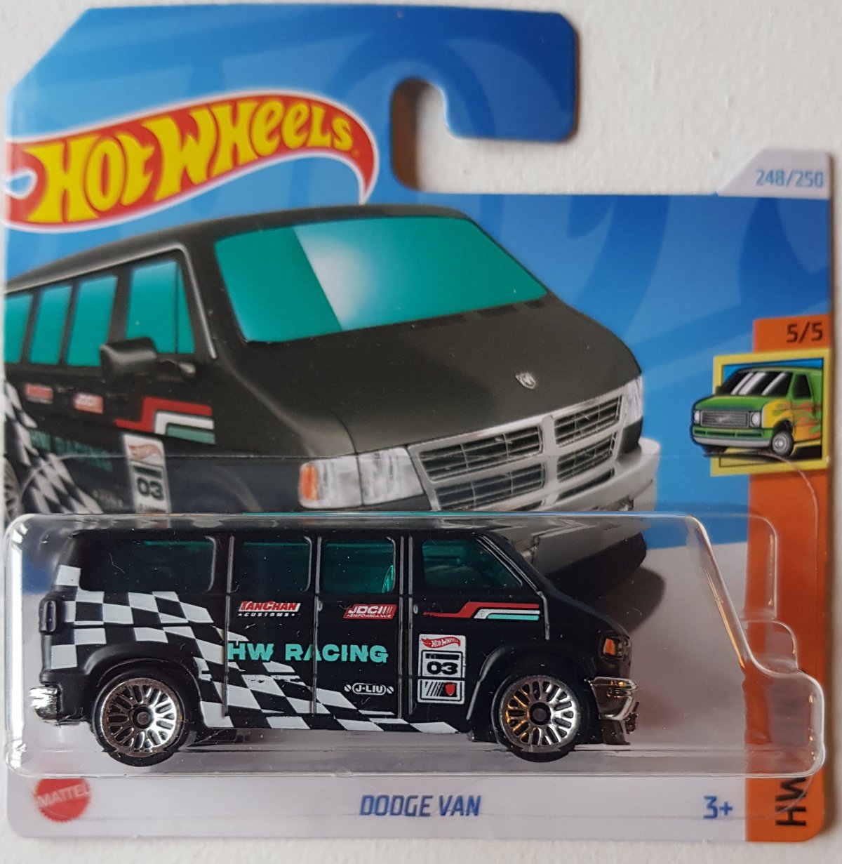 ホットウィール DODGE VAN 6台 Hot Wheels - Dodge Van