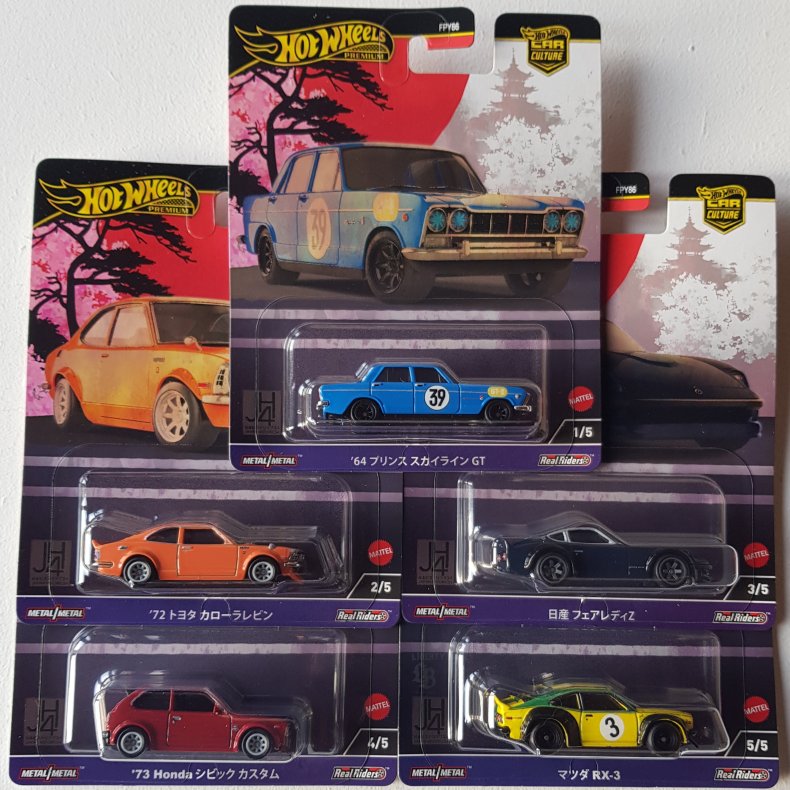 thumbnail interactive-video image 1 of 2024 Hot Wheels Japan Historics 4 Nissan Fairlady Z – 1:64 Scale Diecast 1 of 2
