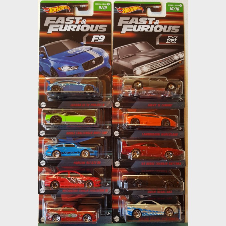 Hot Wheels - Fast &amp; Furious, Series 2 (2023)