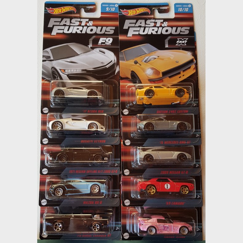 Hot Wheels - Fast &amp; Furious, Series 3 (2023)