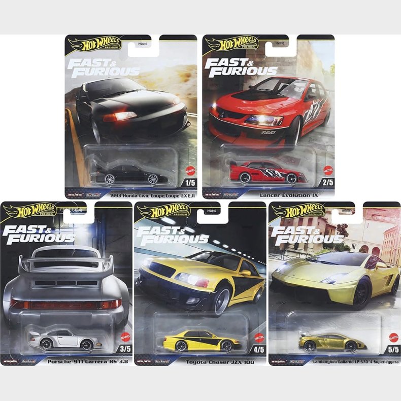 HW Premium - Fast &amp; Furious Mix 4 (2025) [Pre-order]