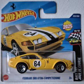 Hot Wheels - Ferrari 365 GTB4 Competizione (Yellow)