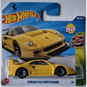 Hot Wheels - Ferrari F40 Competizione (Yellow)