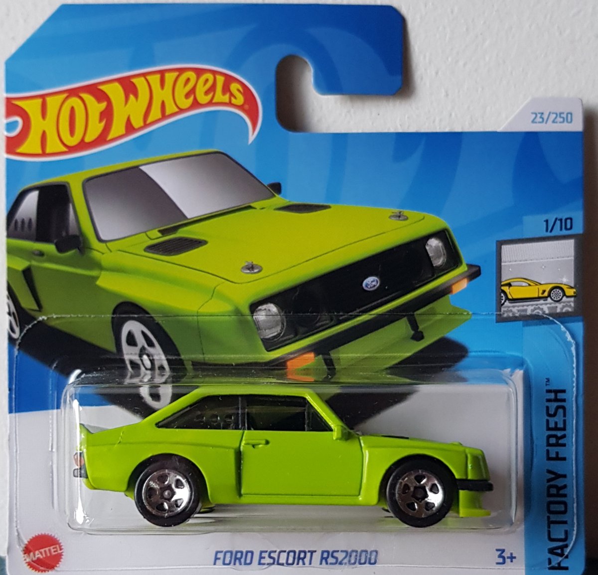 Hot Wheels 2025 - Ford Escort RS Cosworth Violet, Modèle Réduit 1:64 NEUF Sous Boîte