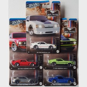 Hot Wheels - Ford Mustang 60 Years Series