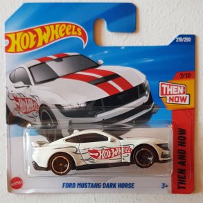 Hot Wheels - Ford Mustang Dark Horse (White)