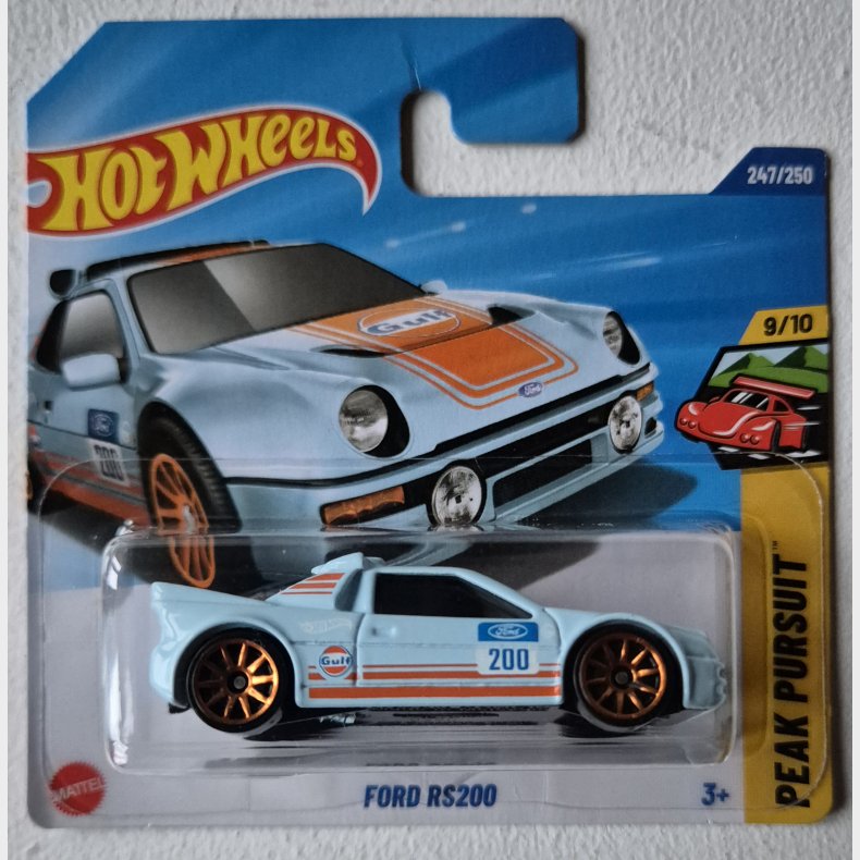 Hot Wheels - Ford RS200 (Gulf)