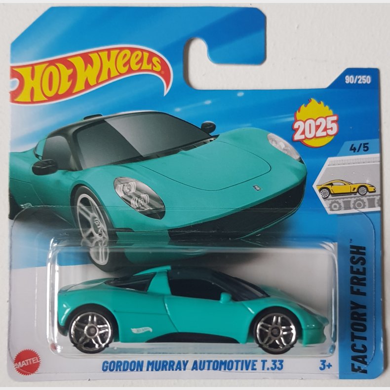 Hot Wheels - Gordon Murray Automotive T.33 (Turquise)
