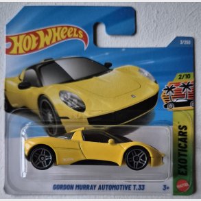 Hot Wheels - Gordon Murray Automotive T33 (Yellow)