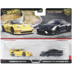 HW Premium - 2-pack, Porsche 993 GT2 & Porsche 718 Cayman GT4
