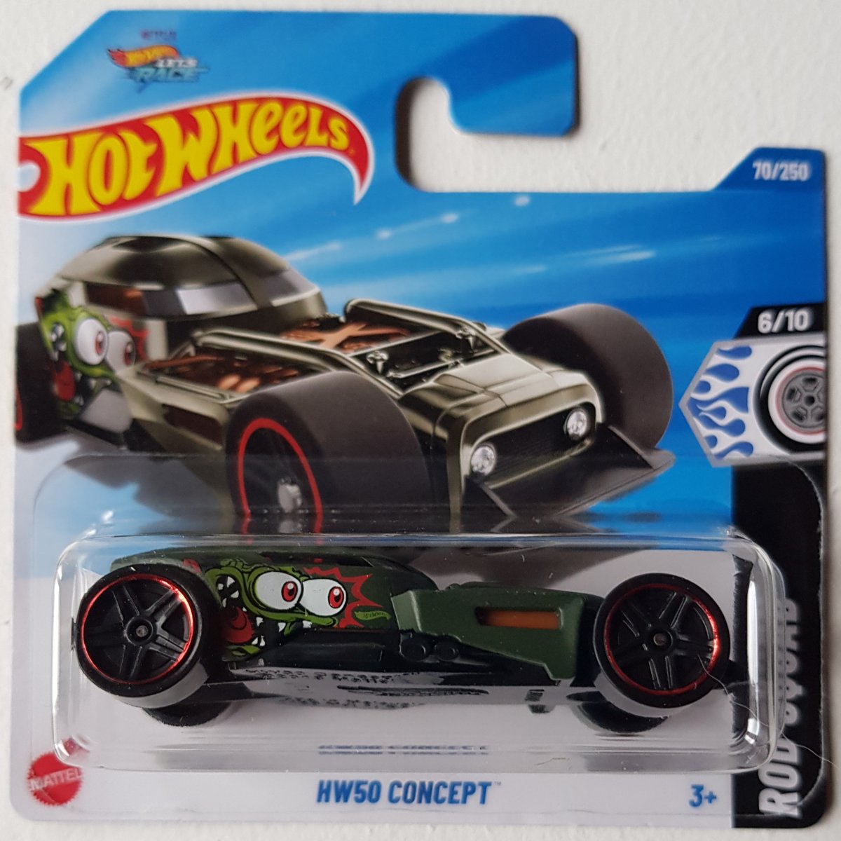 Carrinho HotWheels HW50 Concept Rod Squad - Coleção Hot Wheels Let's Race 2025 I.1397651706