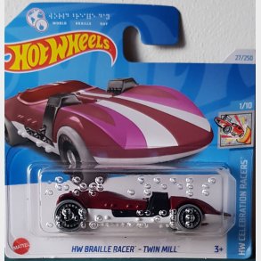 Hot Wheels - HW Braille Racer - Twin Mill