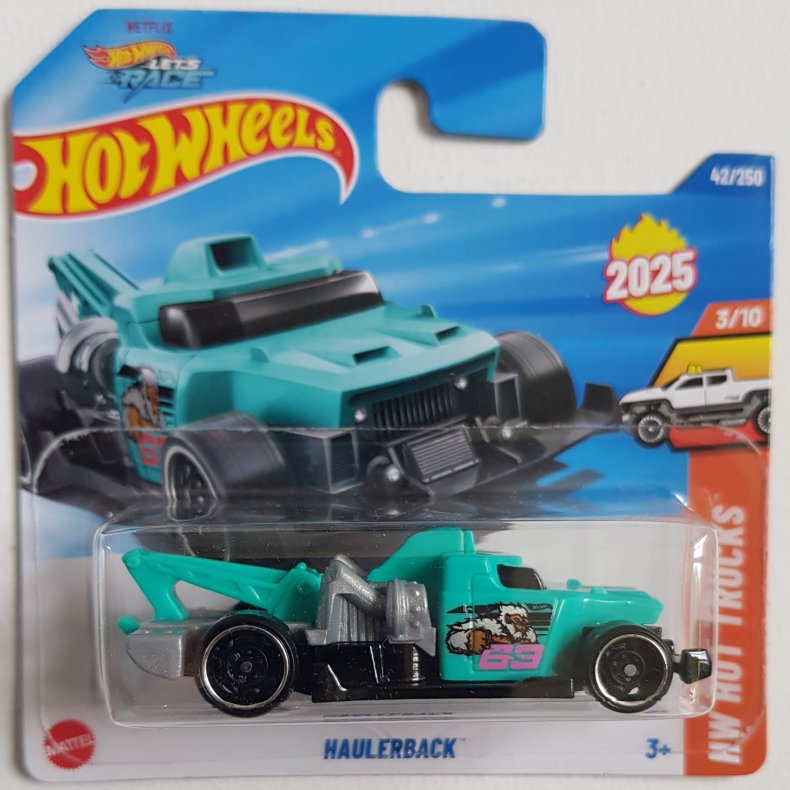 Hot Wheels - Haulerback (Green)