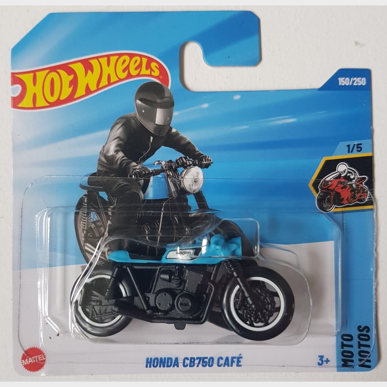 Hot Wheels - Honda CB750 Cafe  Racer (Blue)