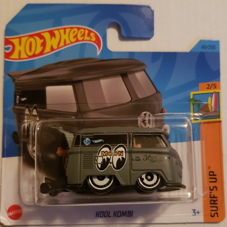 Hot Wheels - Kool Kombi Moon Eyes (Gray)