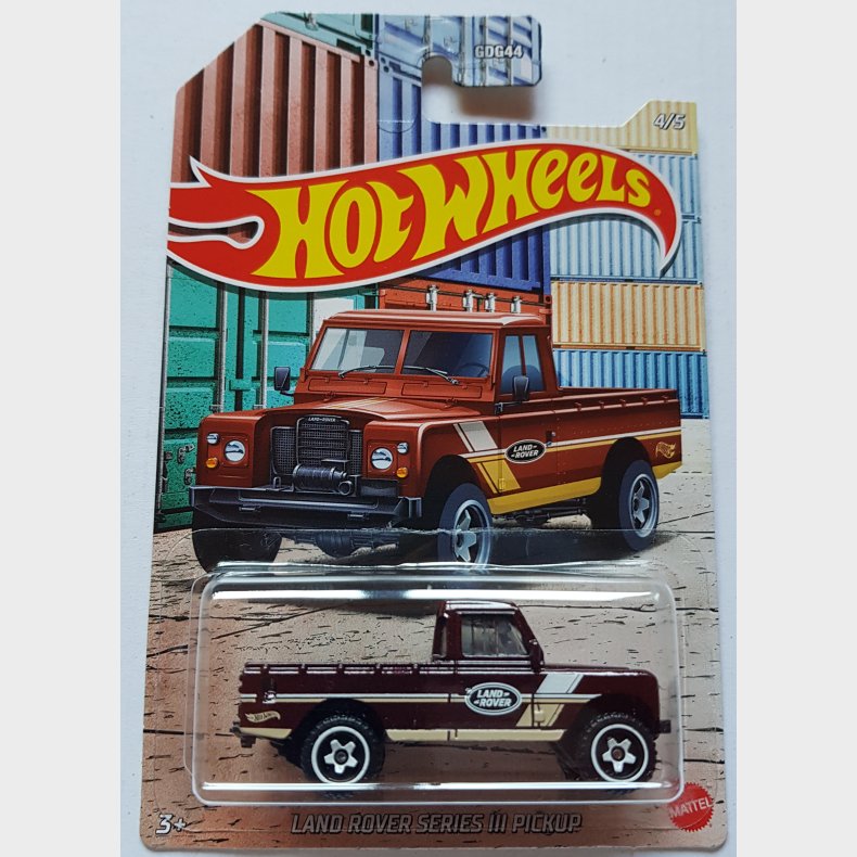 Hot Wheels Hot Pickups (2021) - Land Rover Series III Pickup