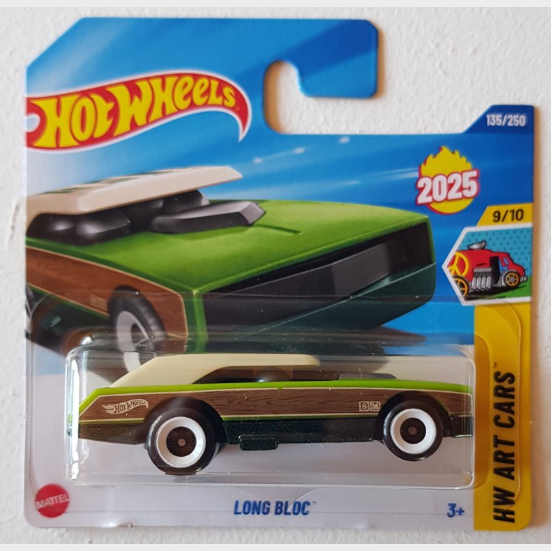 Hot Wheels - Long Bloc (Green)