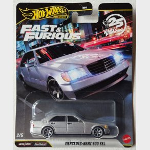 Hot Wheels Premium - Mercedes Benz 500 SEL