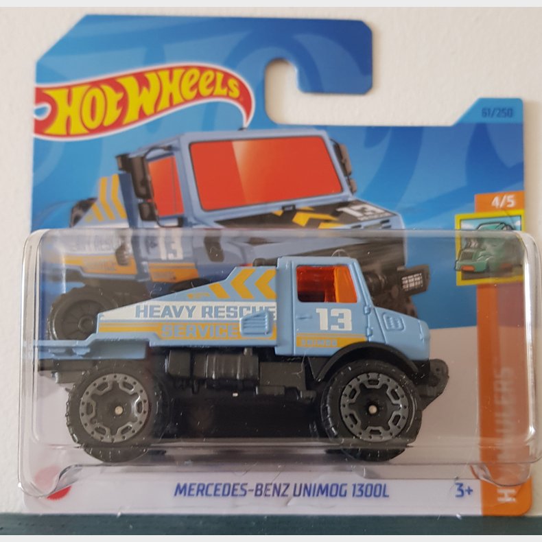 Hot Wheels - Mercedes Benz Unimog 1300L