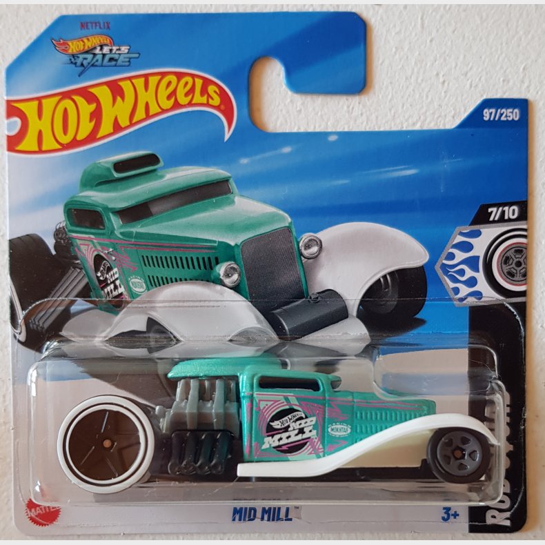 Hot Wheels - Mid Mill (Turquise)