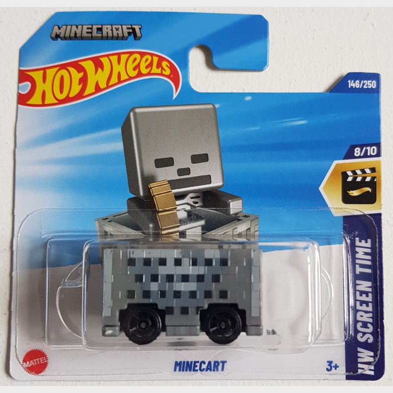 Hot Wheels - Minecart (Gray)