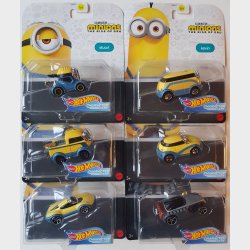 Hot Wheels - Minions Character Cars (2020)